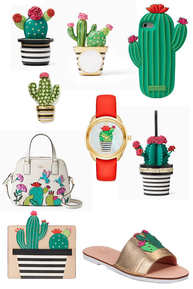 cactus crushes from Kate Spade