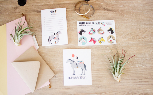 Paper Pony Co. cards