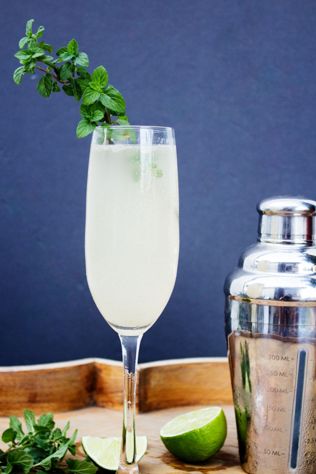 Grey Goose Le Fizz holiday cocktail