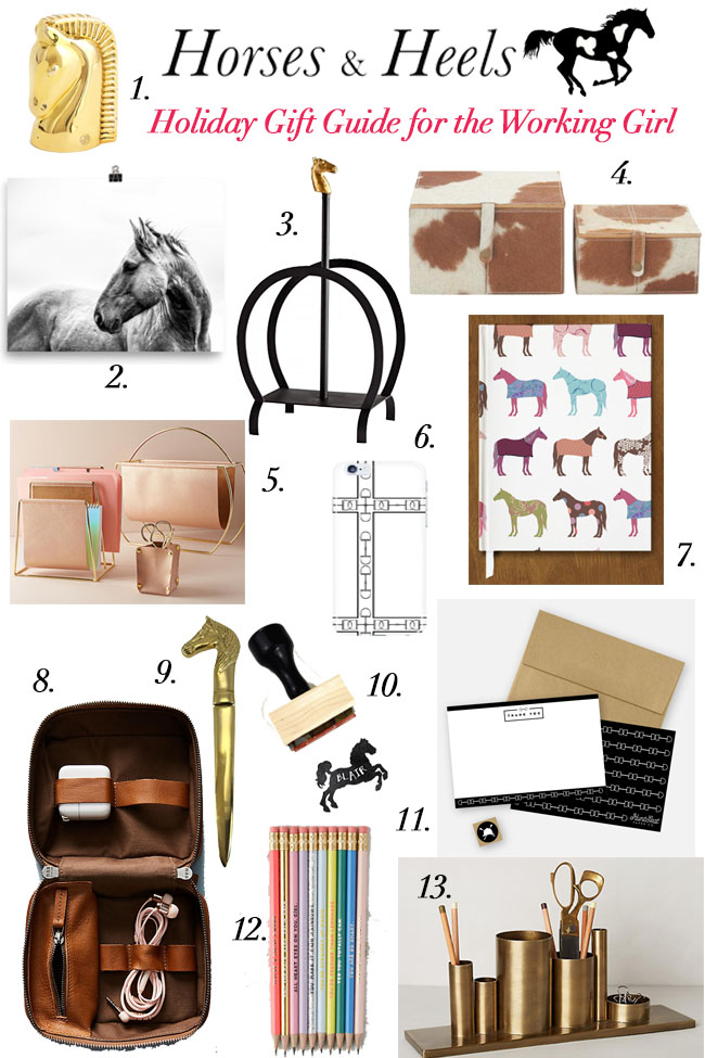 Horses & Heels holiday gift guide for the working woman
