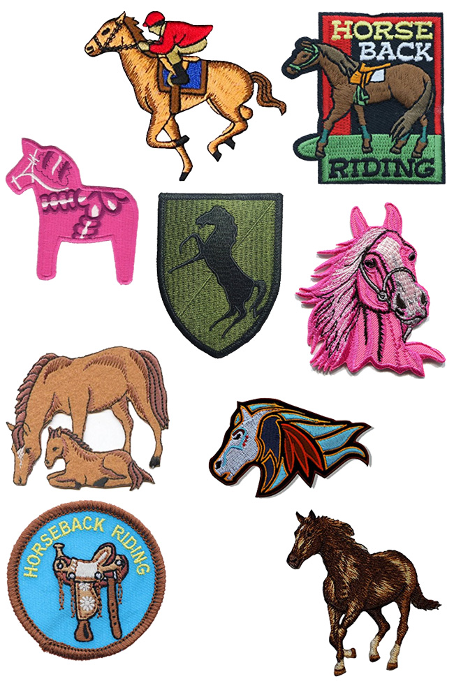 horse patches