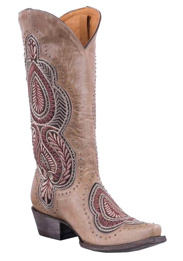 Old Gringo Bianca cowboy boots