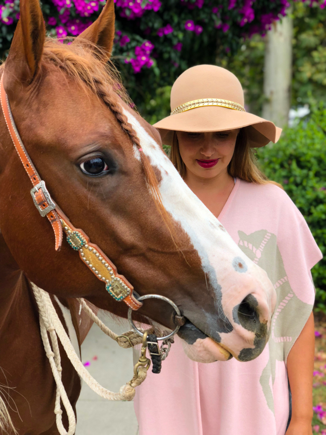 Equestrian style in the summer